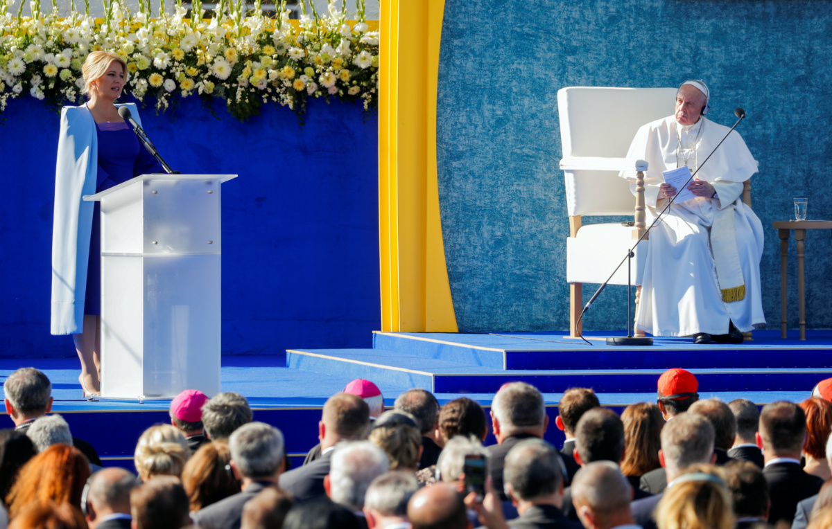 Pope Francis Slovakia 1