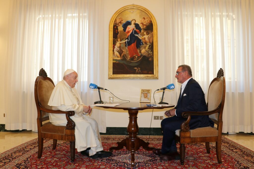 Pope Francis radio interview