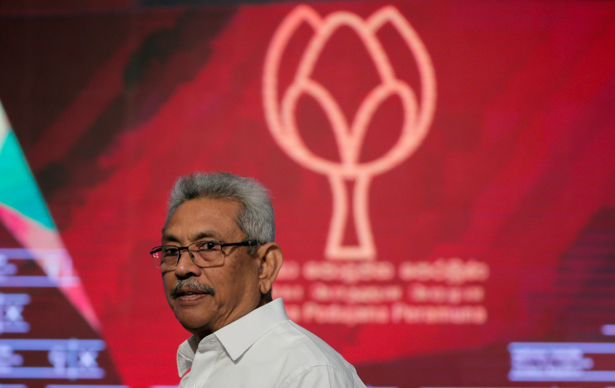 Sri Lanka Gotabhaya Rajapaksa 2019