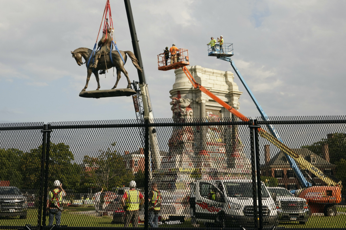 US Richmond Virginia statue removal