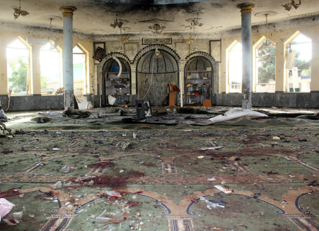 Afghanistan Kunduz mosque attack