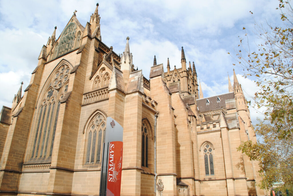 Australia Sydney St Marys Catholic Cathedral