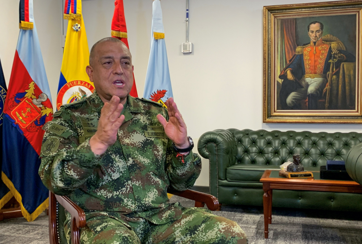Colombia General Luis Fernando Navarro
