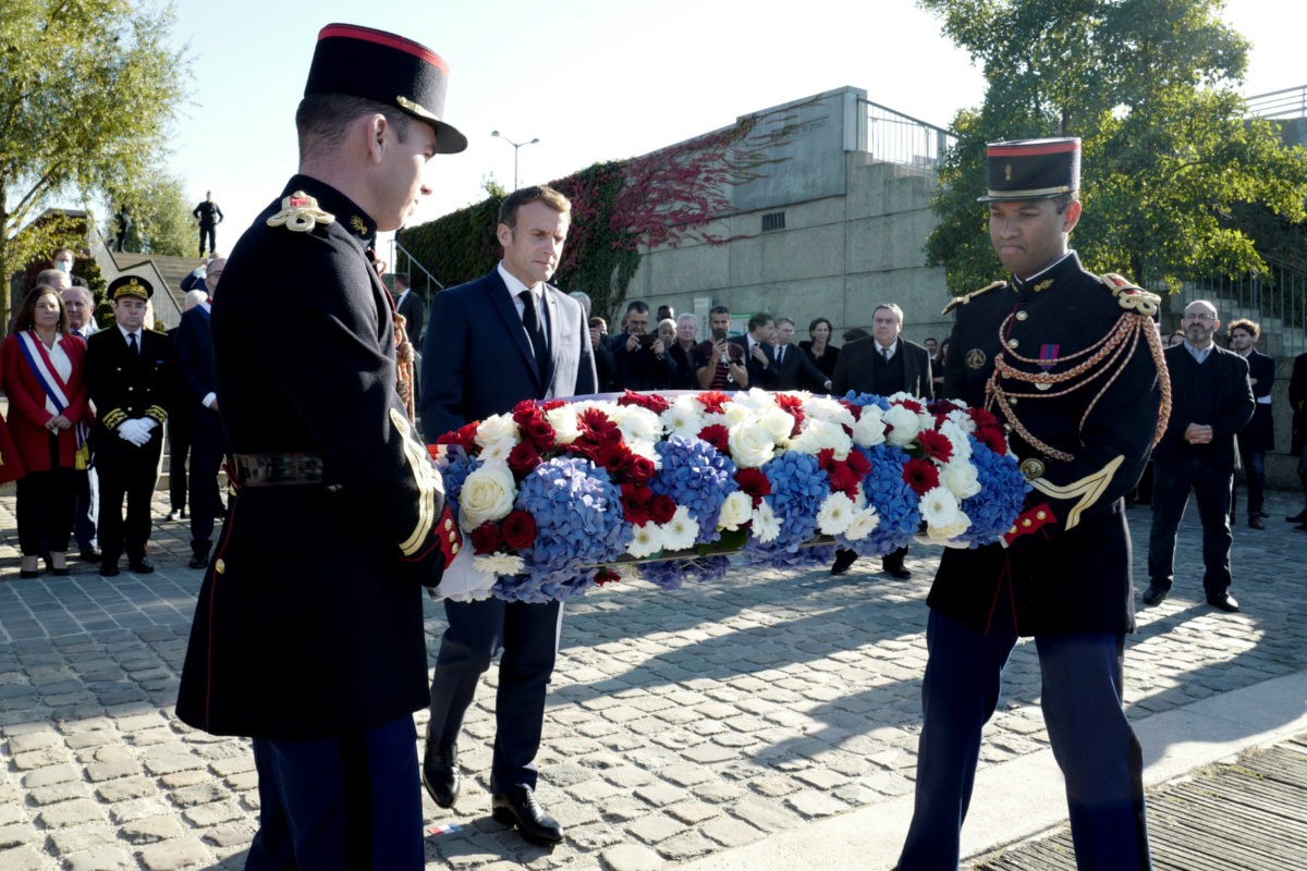 France Paris Algerian massacre commemoration