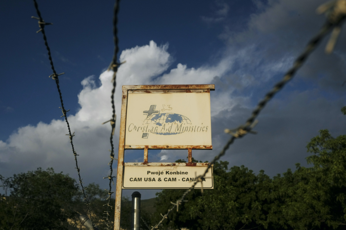 Haiti Christian Aid Ministries sign2