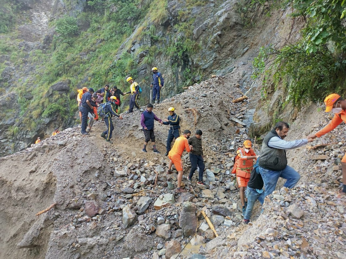 India Uttarakhand disaster response