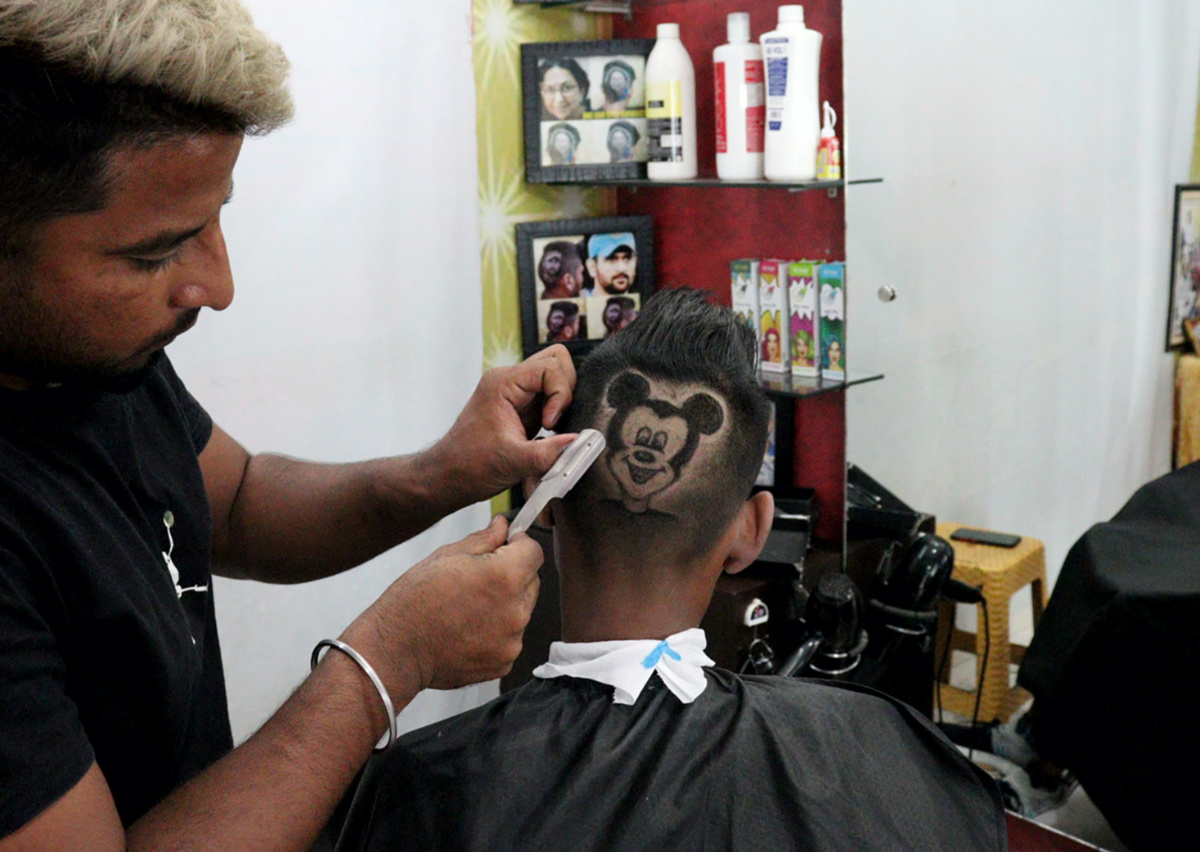 India haircuts
