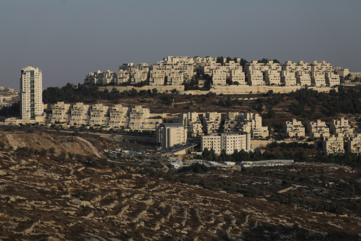 Israeli occupied West Bank Har Homa
