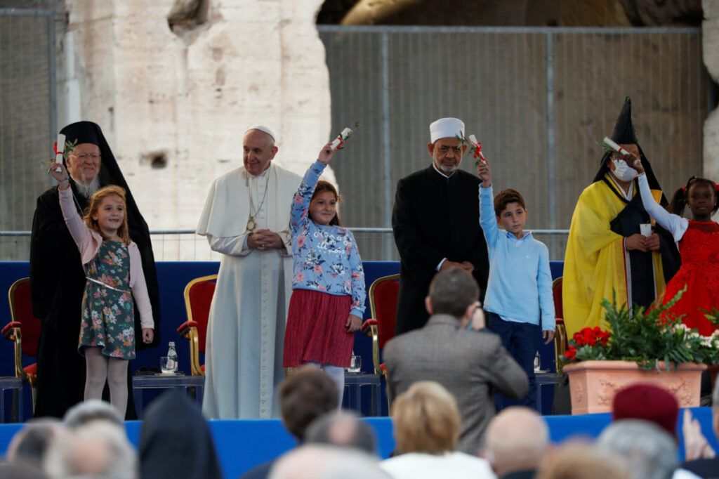 Religious leaders SantEgidio Community Pope Francis