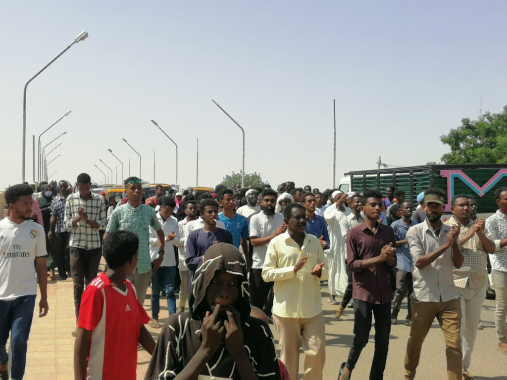 Sudan Atbara anti coup protests
