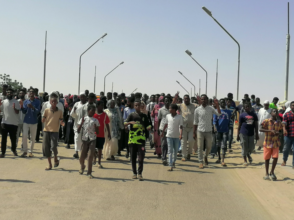 Sudan Atbara coup protests1