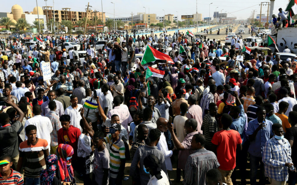 Sudan Khartoum anti coup protests