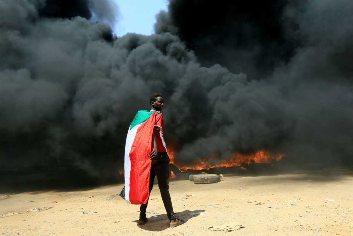 Sudan Khartoum protest against military rule2