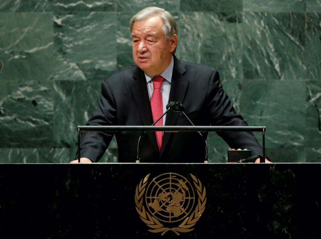 UN Antonio Guterres 21 Sept 2021