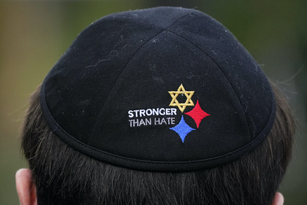 US Pittsburgh synagogue shooting commemoration