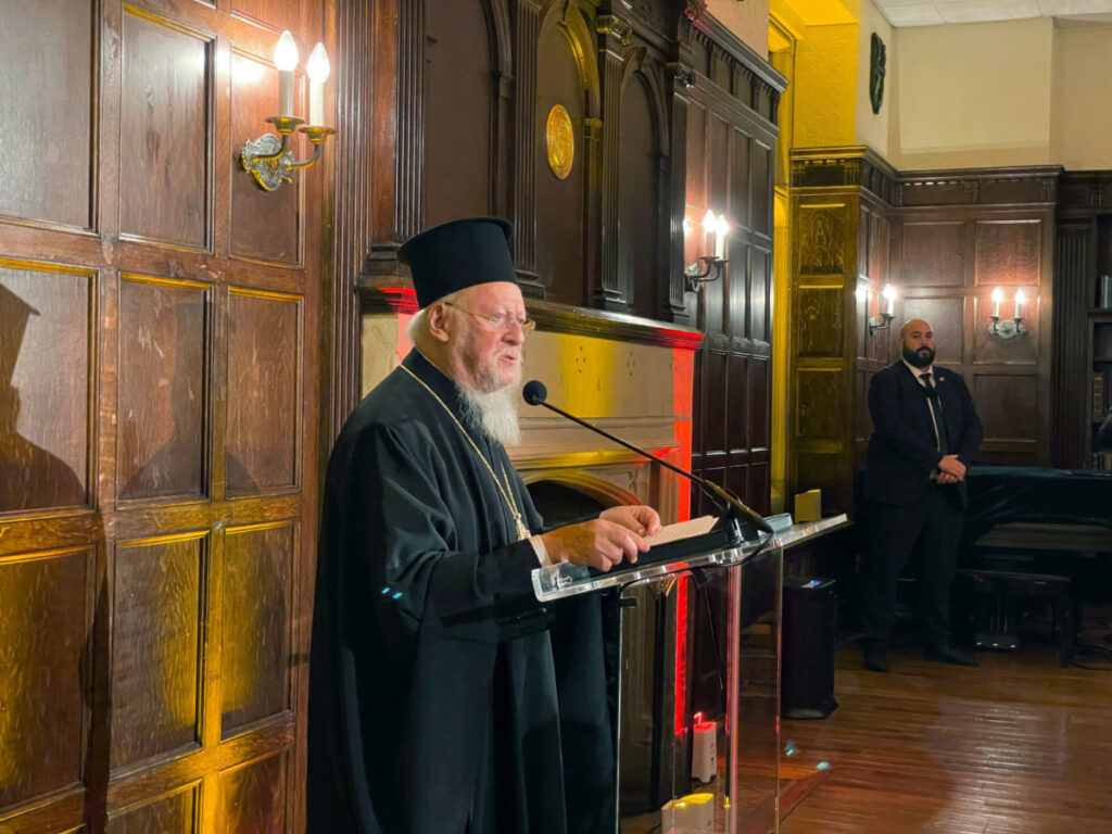 Us Patriarch Bartholomew I at Georgetown University