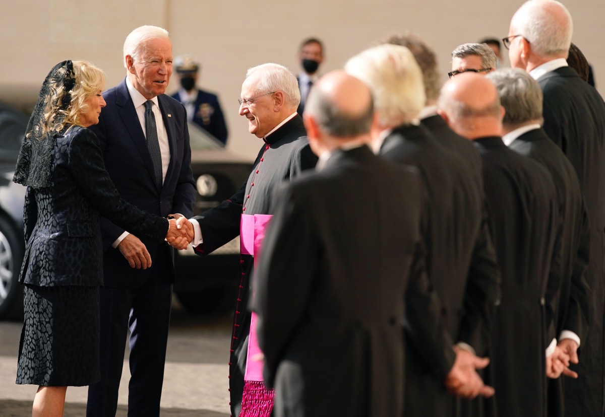 Vatican Joe and Jill Biden