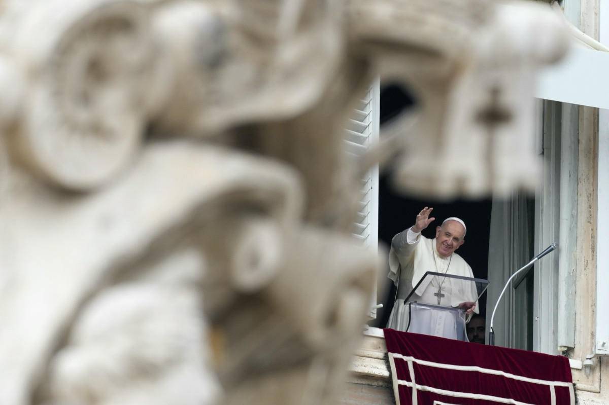 Vatican Pope Francis Angelus 3 October 2021