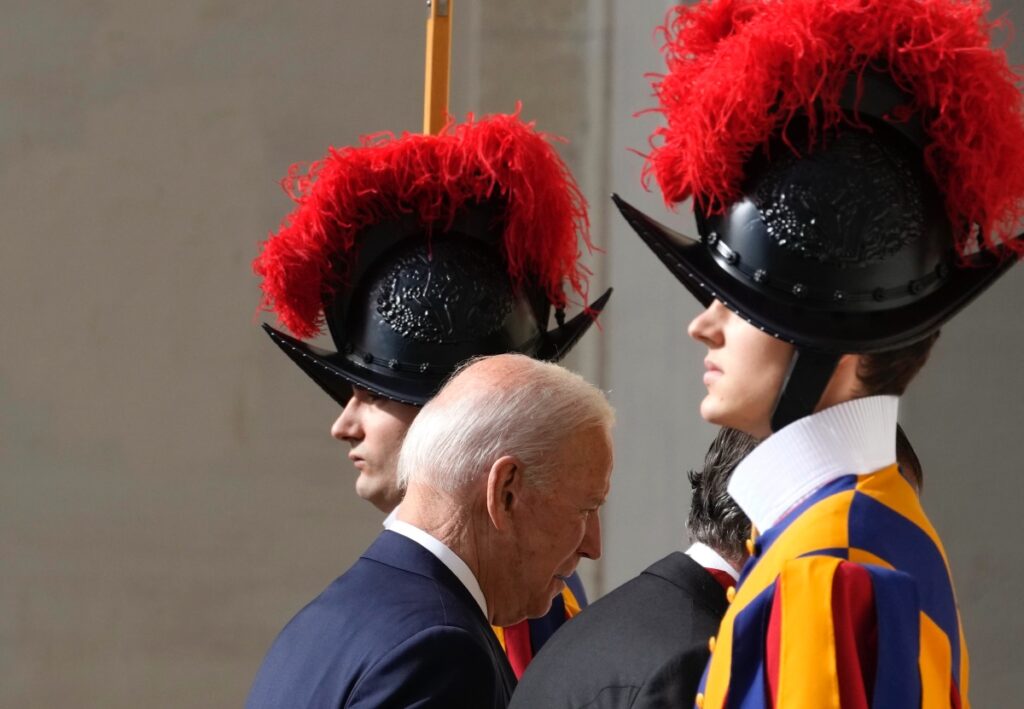 Vatican President Joe Biden arrival