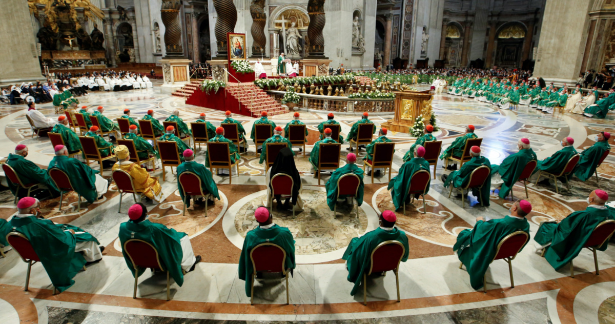 Vatican Synod of Bishops opening