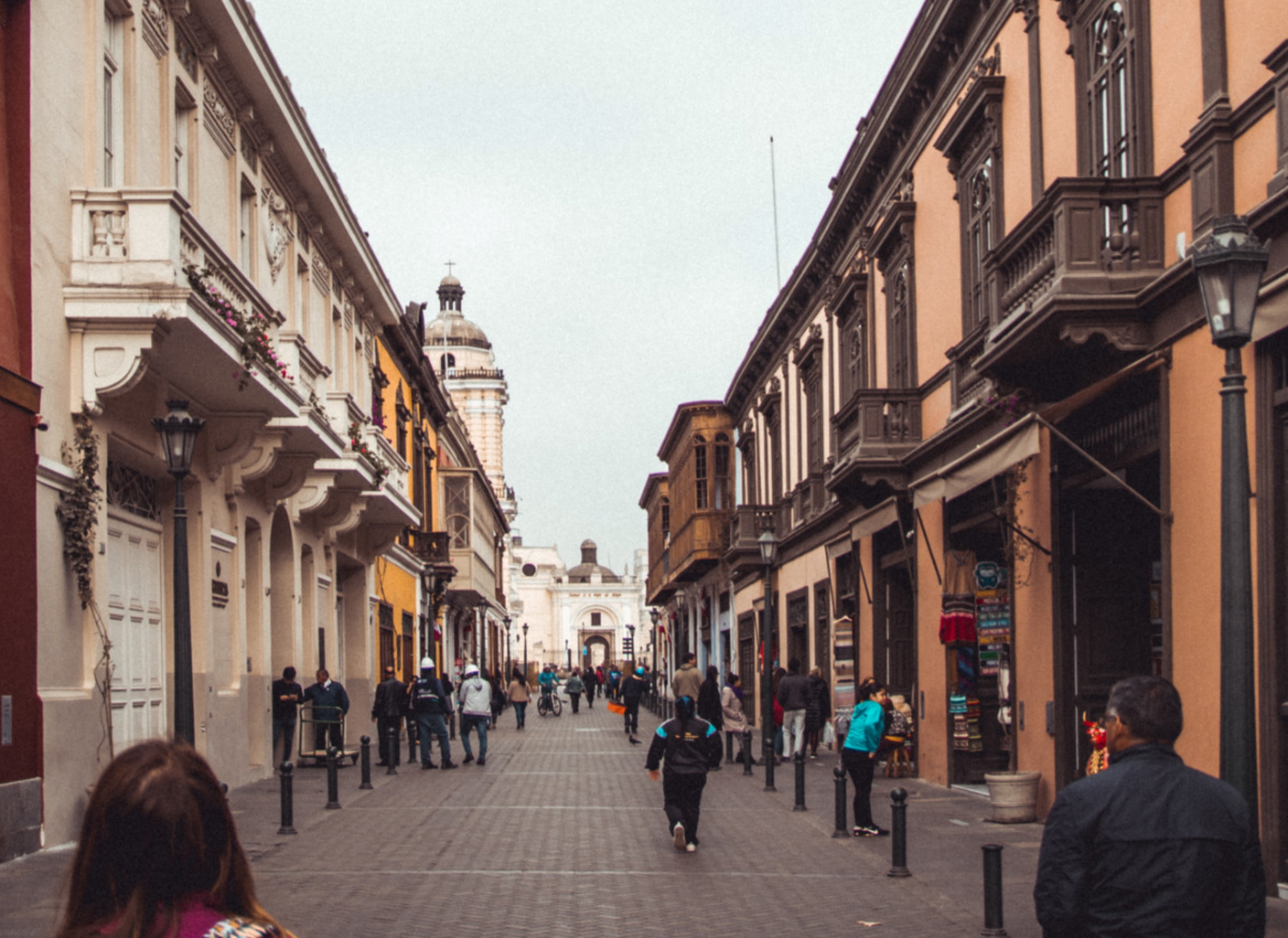 A street in Lima Peru