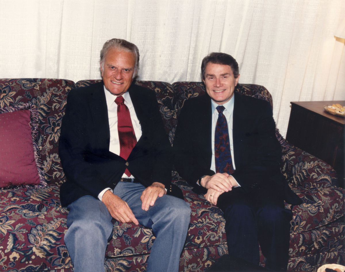 Billy Graham and Luis Palau