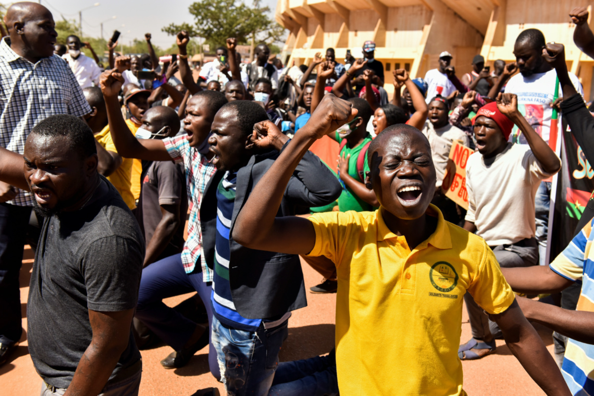 Burkina Faso protests after attack