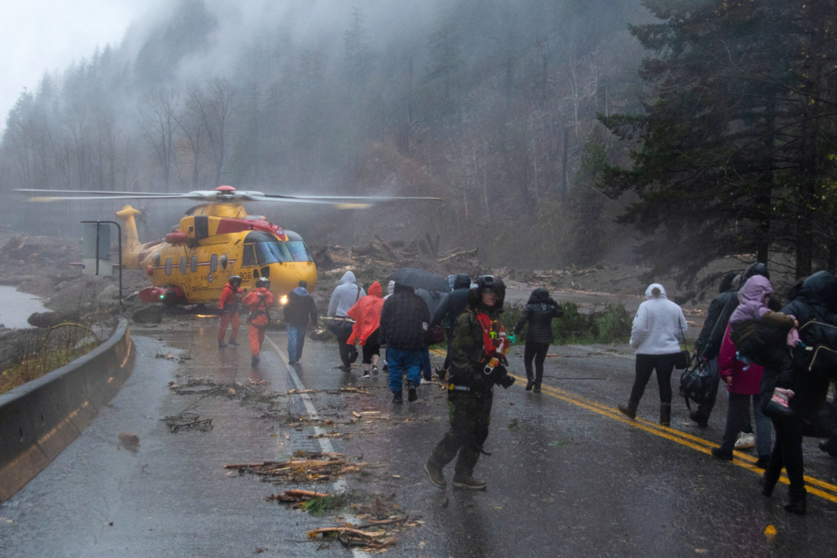 Canada British Columbia Agassiz rescue
