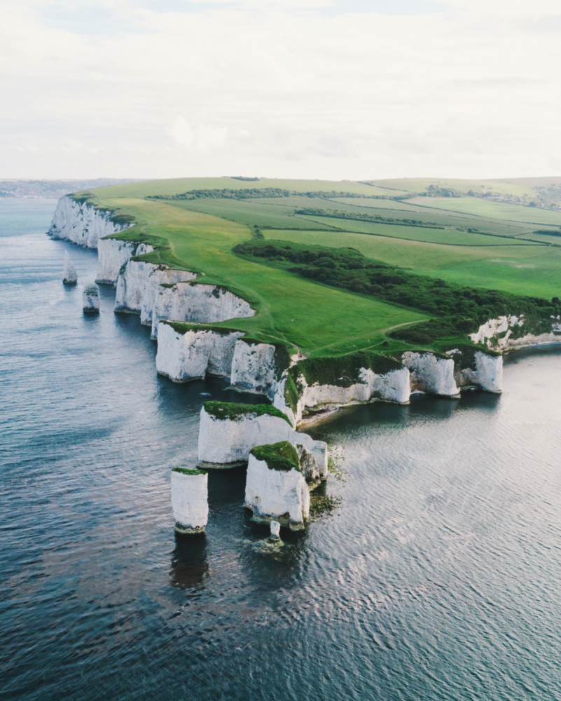Dorset England cliffs