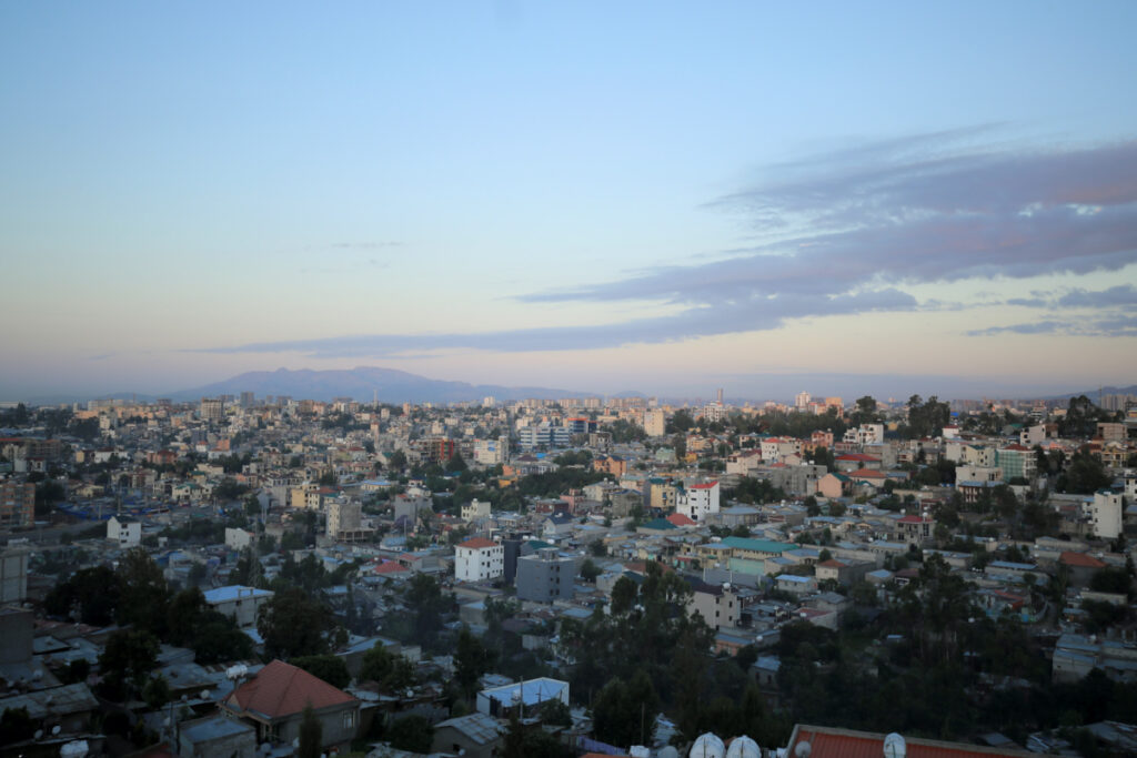 Ethiopia Addis Ababa skyline