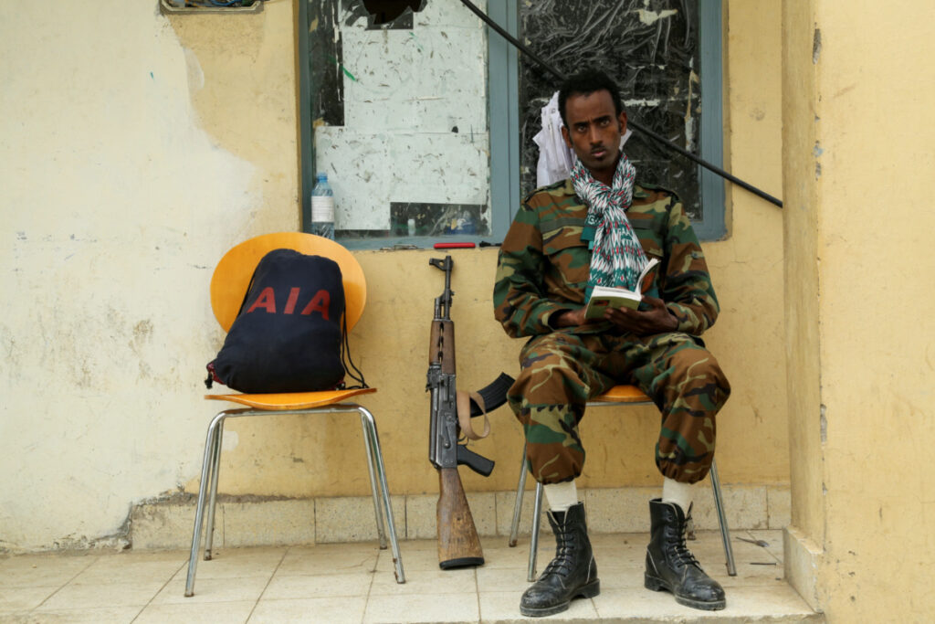 Ethiopia Tigray soldier
