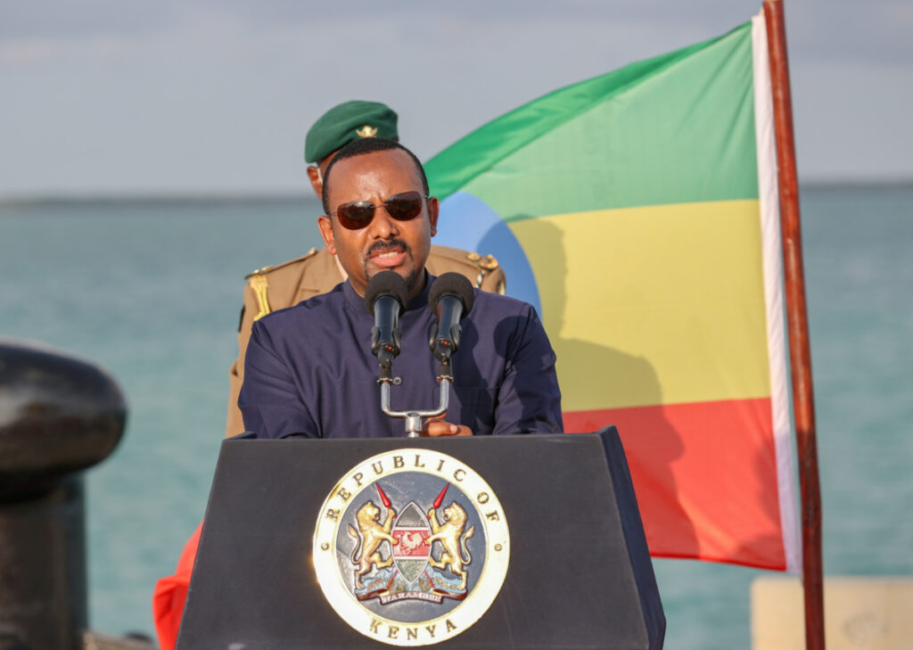 Ethiopian Prime Minister Abiy Ahmed in Kenya 2020