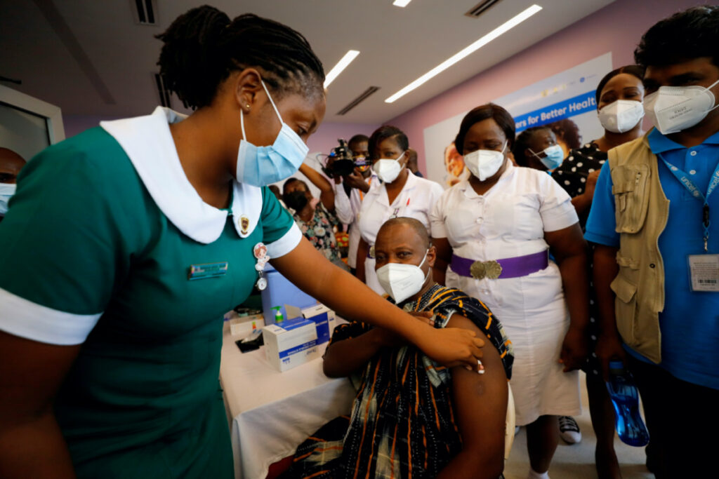 Ghana Accra vaccinations