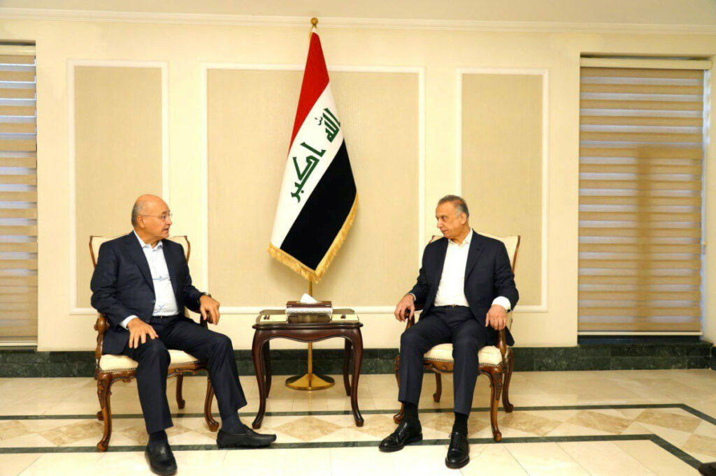 Iraq Prime Minister Mustafa Al Kadhimi President Barham Salih