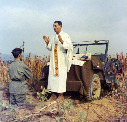 Rev Emil Kapaun Korea 1950