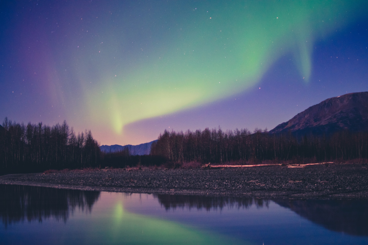 US Alaska Northern Lights