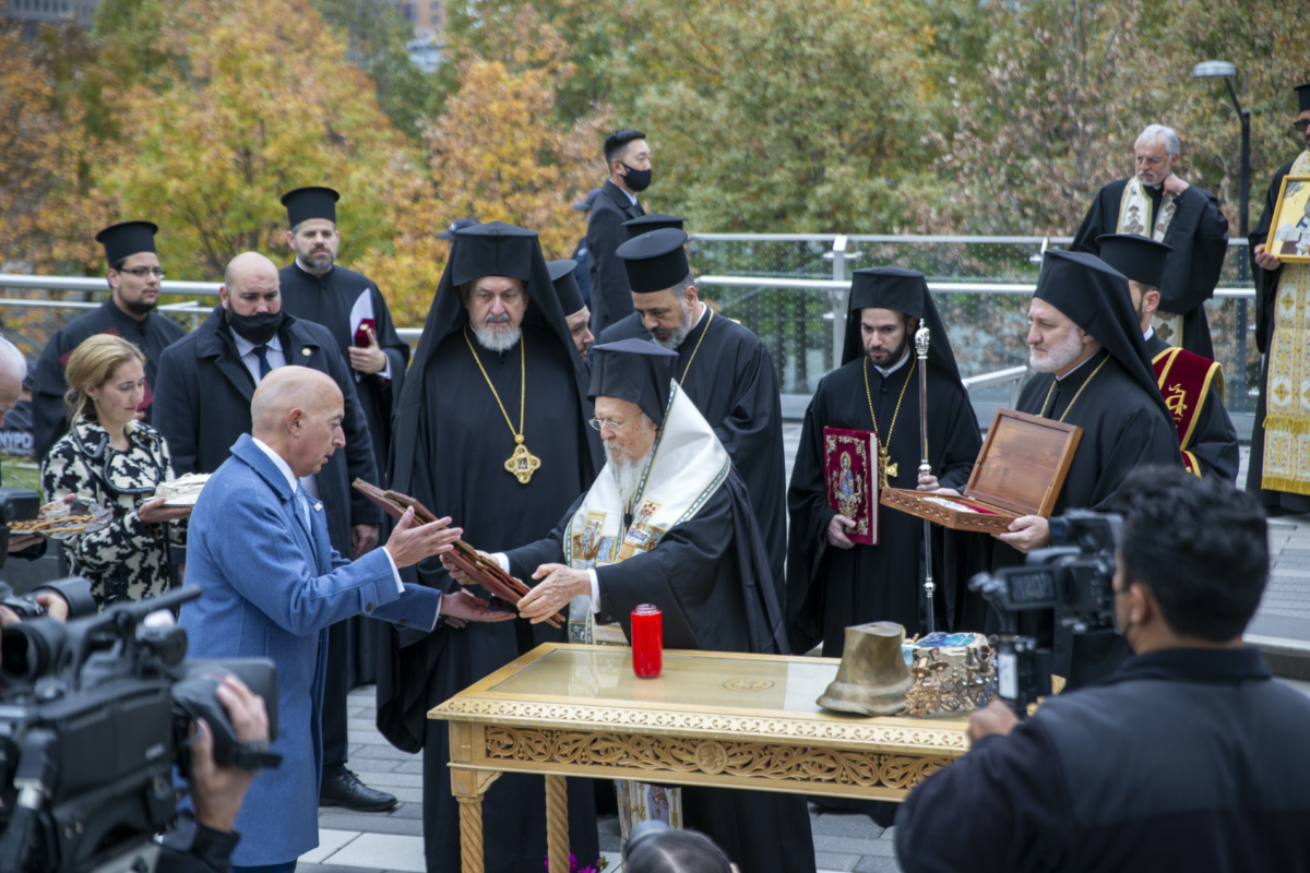 US New York St Nicholas Greek Orthodox Church Ecumenical Patriarch