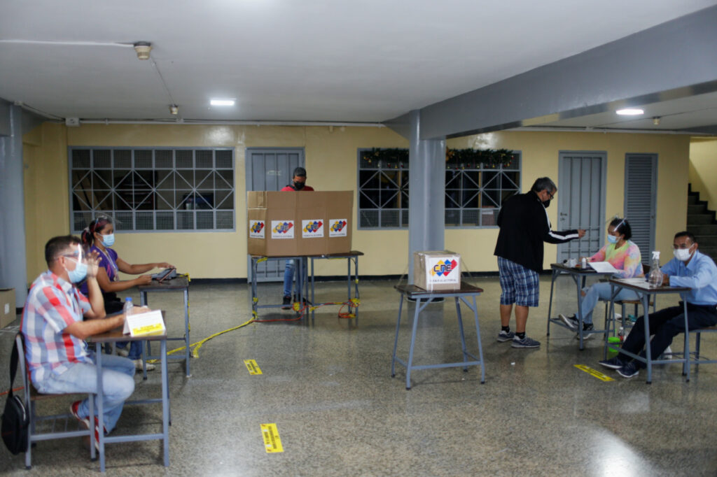 Venezuela Caracas voting