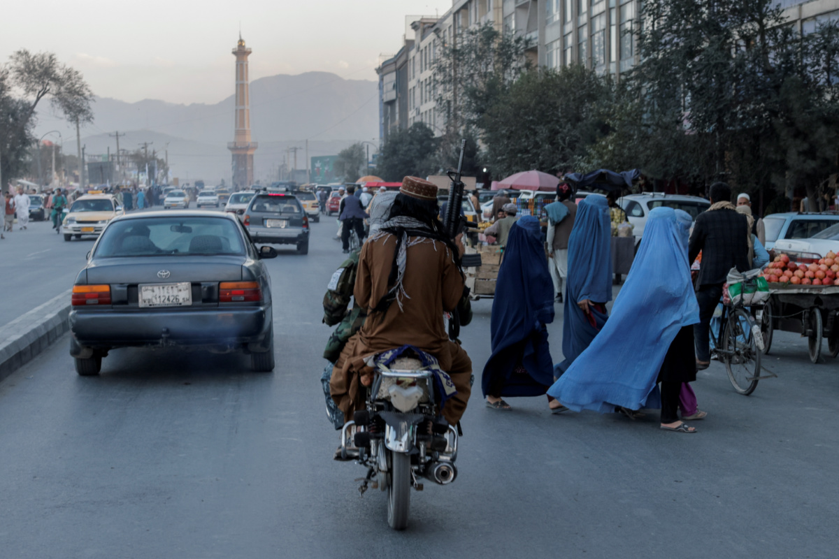 Afghanistan Kabul street scene
