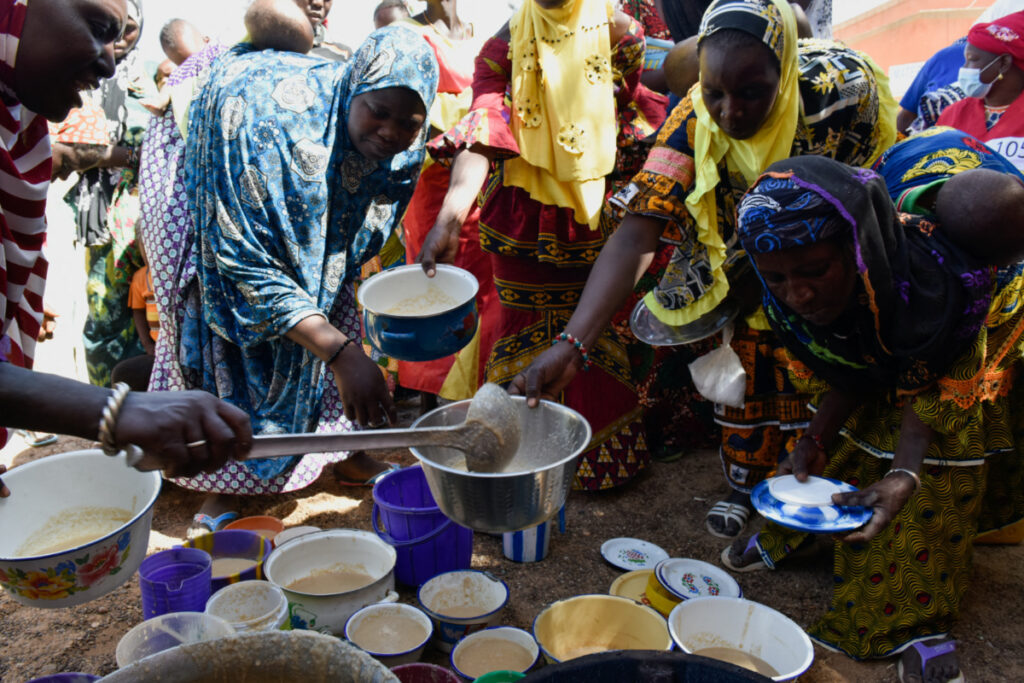 Burkina Faso Dori Red Cross feeding program