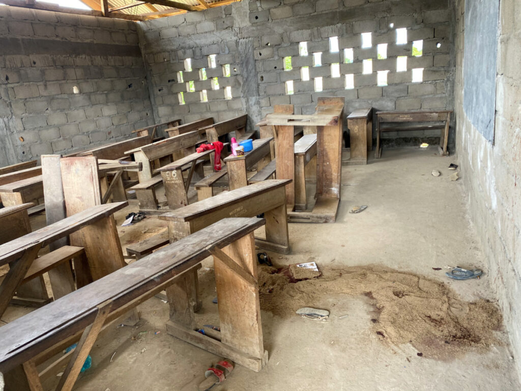 Cameroon Kumba school room