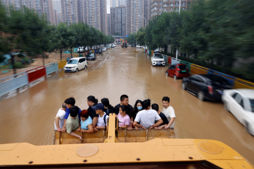 China Zhengzhou floods