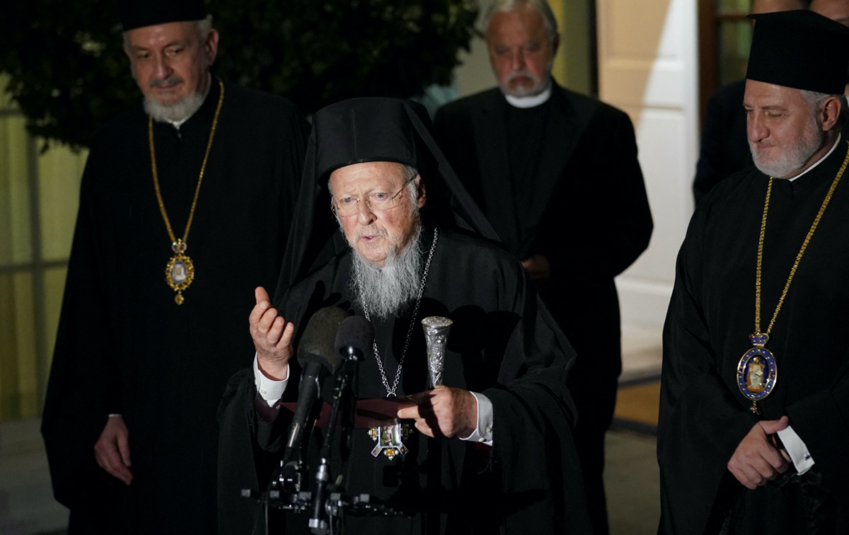 Ecumenical Patriarch Bartholomew in US
