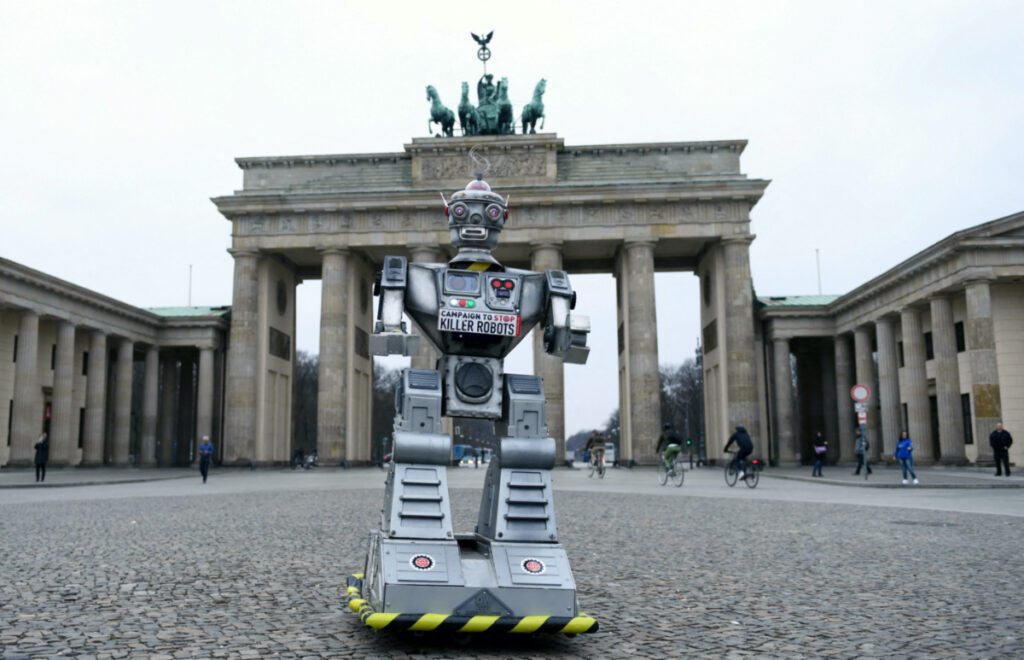 Germany Berlin Campaign to Stop Killer Robots