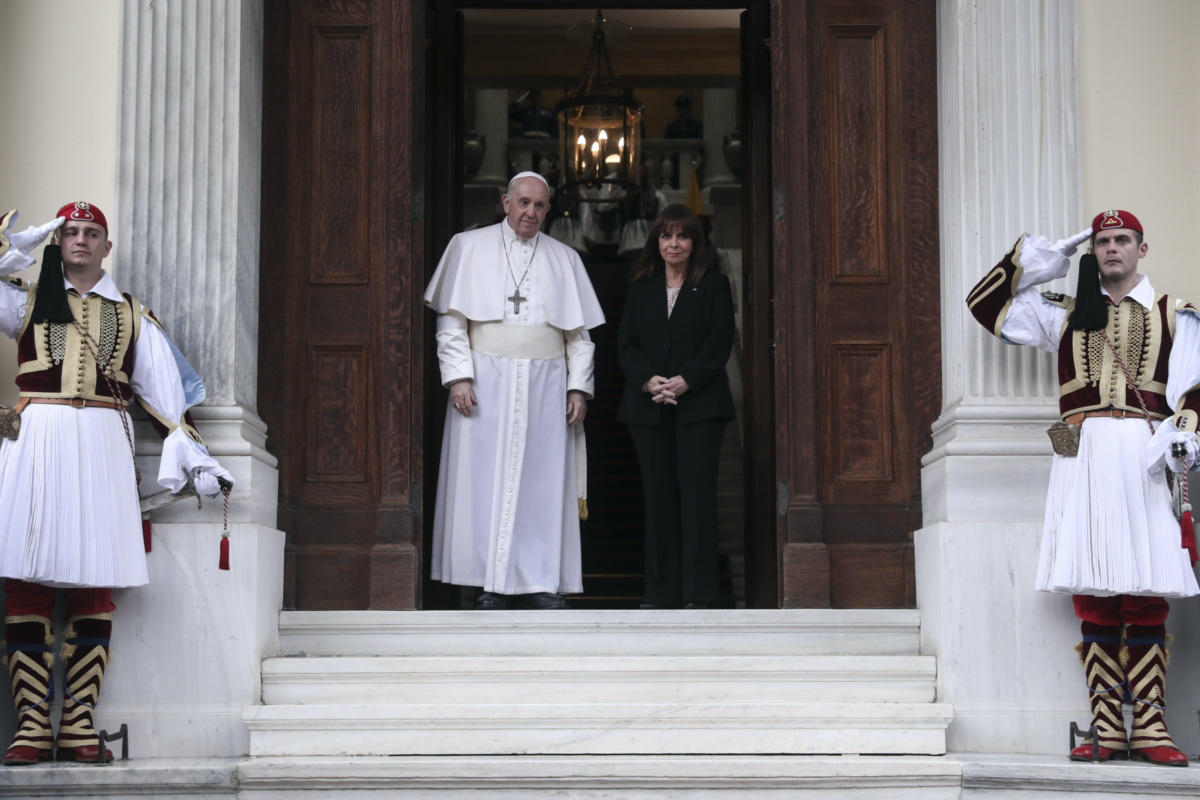 Greece Athens Pope Francis3