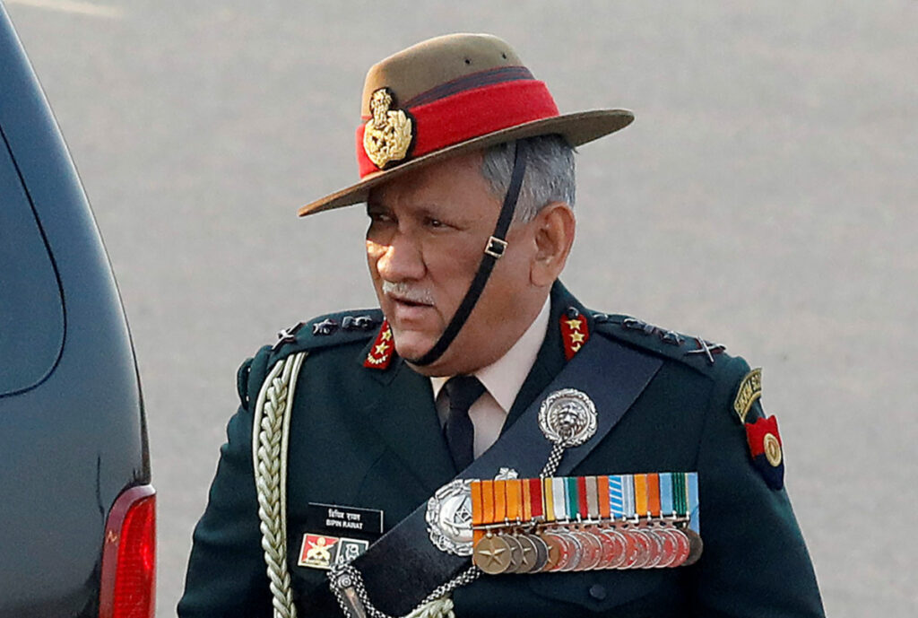 India Army chief General Bipin Rawat