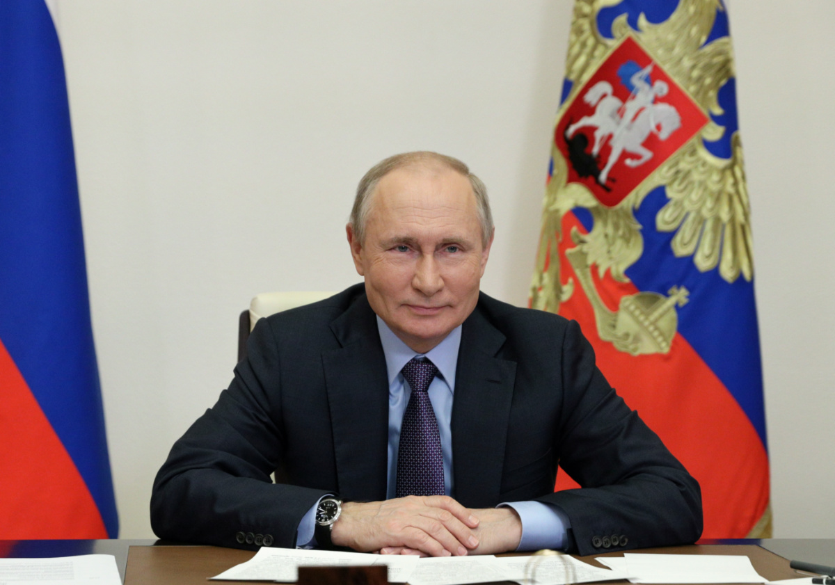 Russia President Vladimir Putin June 2021