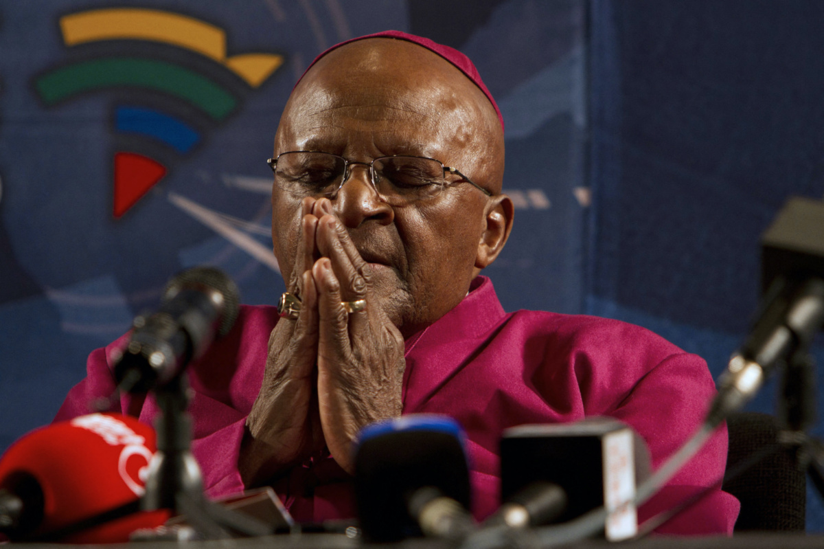 South Africa Cape Town Desmond Tutu 2013