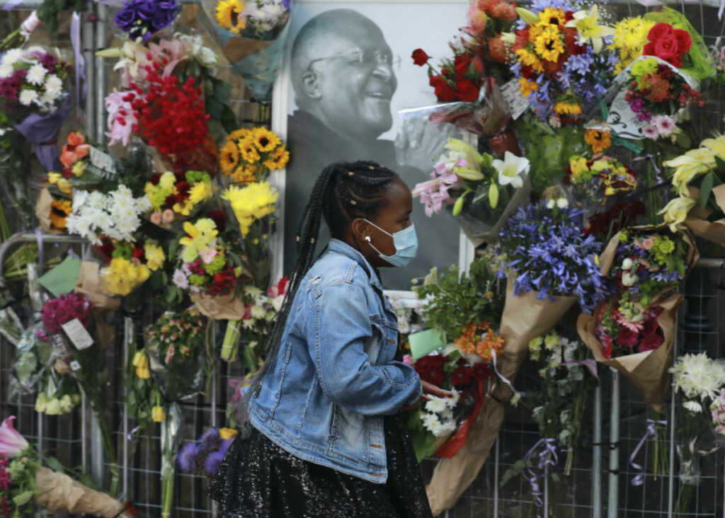 South Africa Desmond Tutu memorial