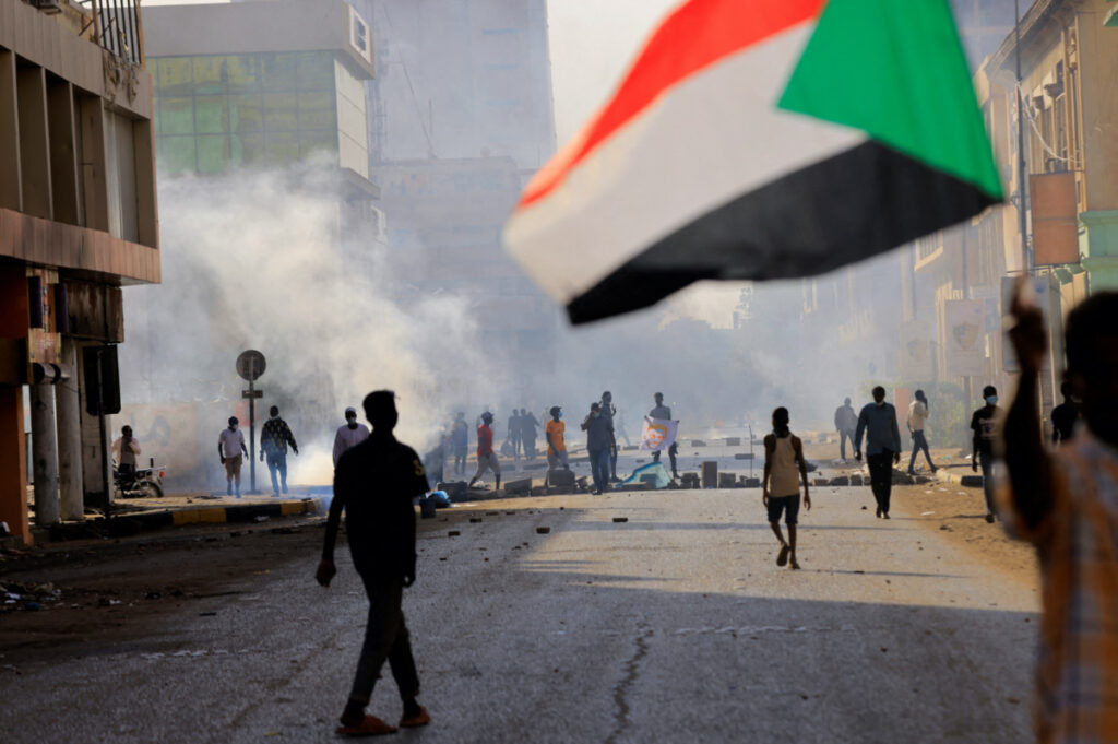 Sudan Khartoum protests 19 Dec 2021